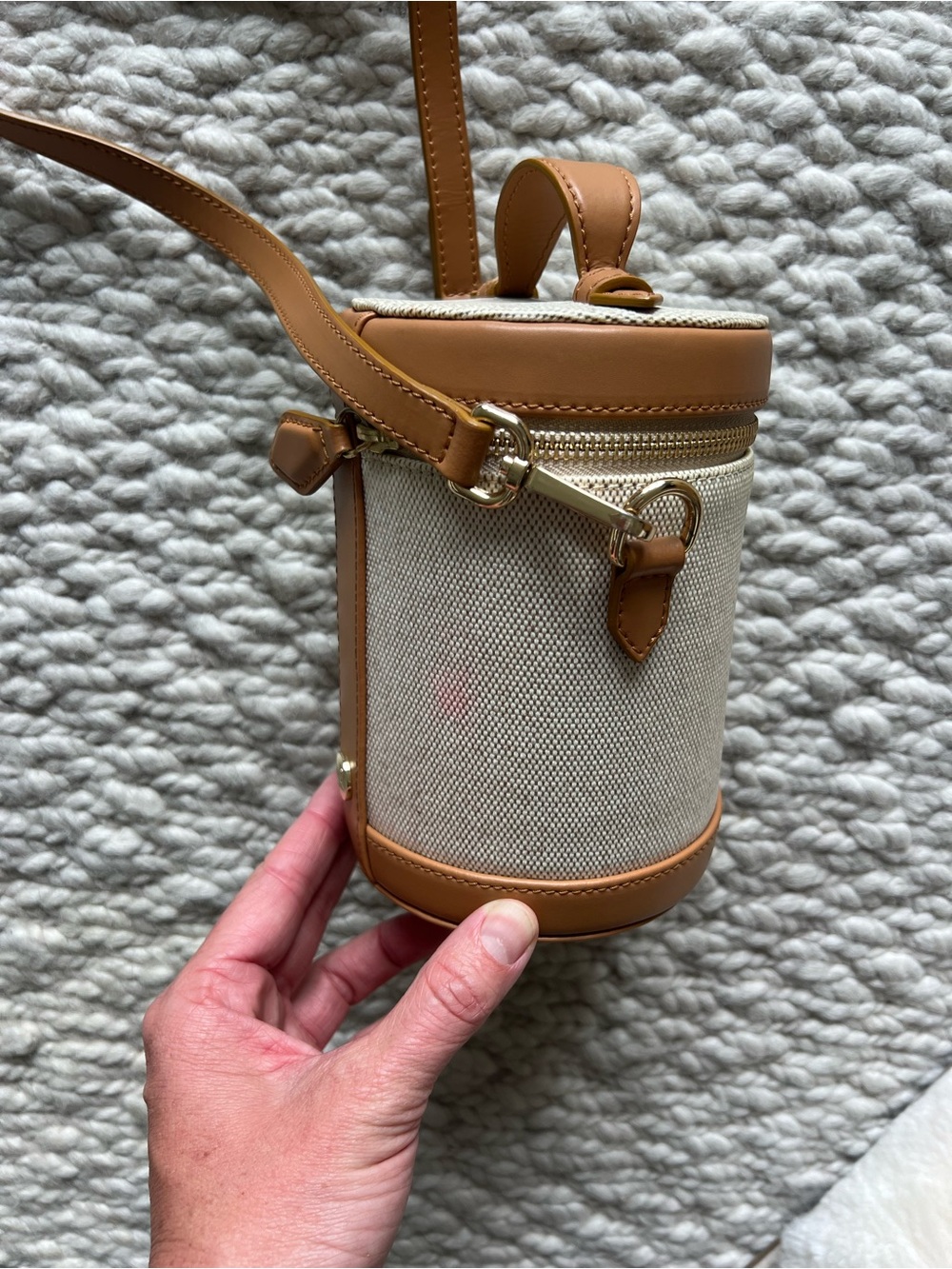 Paravel Cylinder Crossbody Capsule Bag - Picture 7 of 9